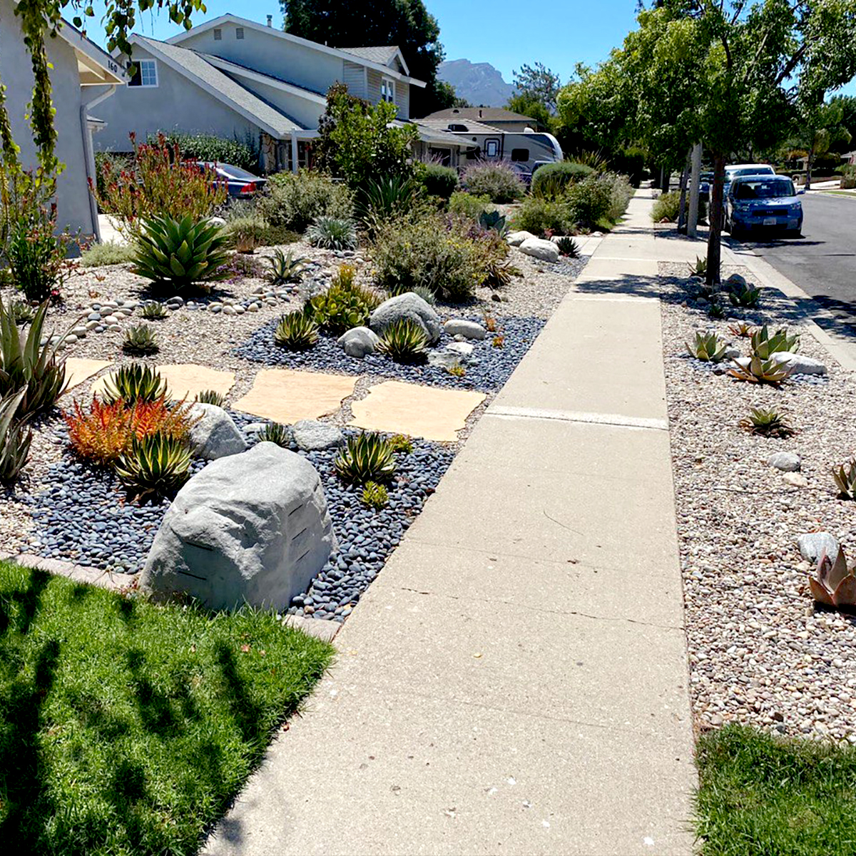 Pebble Rock and Gravel Installation in Los Angeles project detail