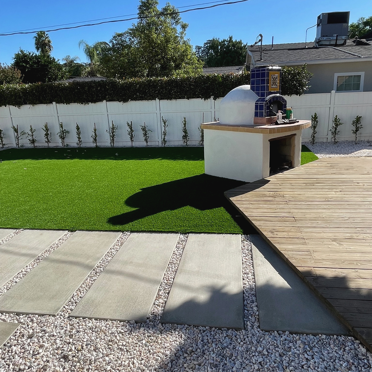 Irrigation System Installation in Los Angeles outdoor project example